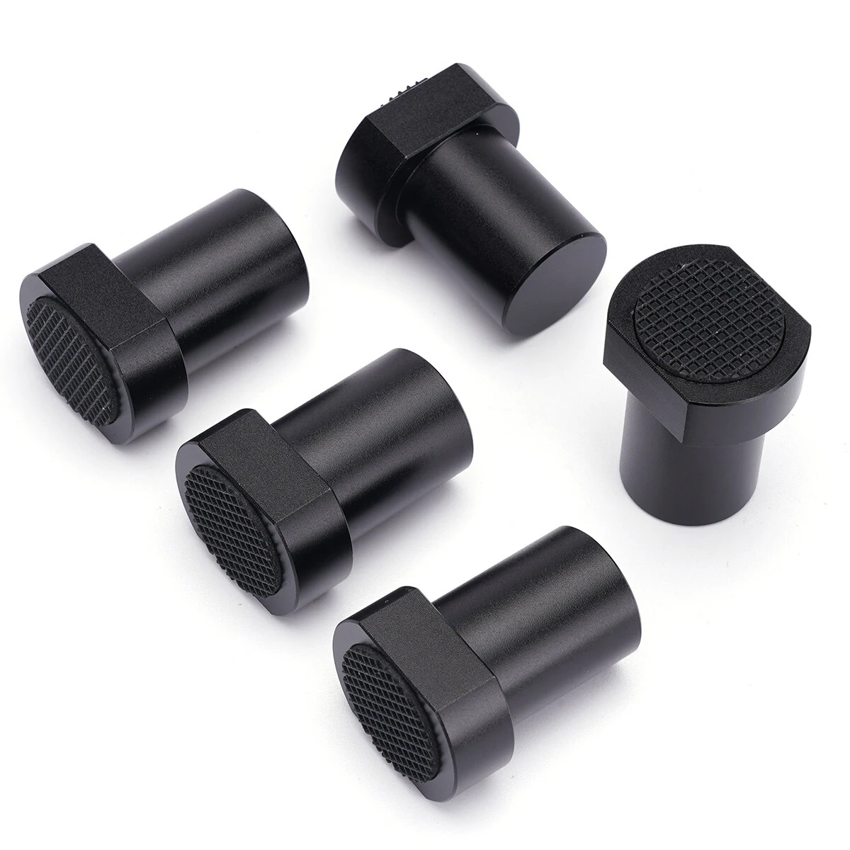 ENJOYWOOD 19/20mm Quick Release Bench Dogs | Non-Slip Pad Table Stop Clamp - Image 2