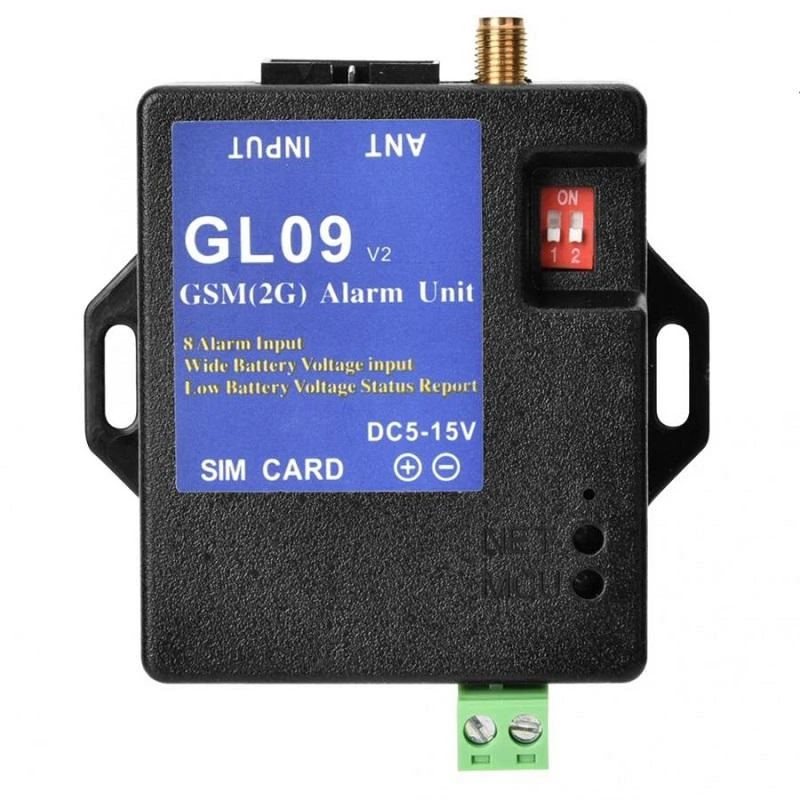 GL09 8-Channel GSM Alarm System | App Control & SMS Alerts | Battery Powered - Image 3