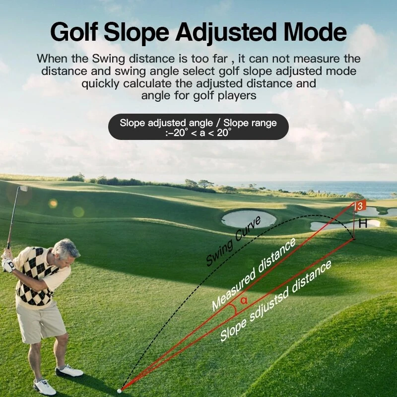 Mestek Golf Rangefinder - 600M/1200M Laser Range Finder & Distance Meter - Image 3