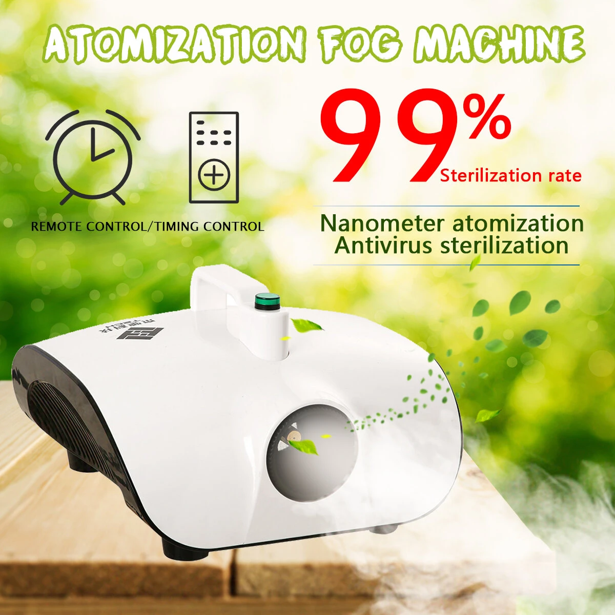 220V Car Air Conditioning Disinfection Machine | Smoke Sterilization & Odor Removal - Image 3