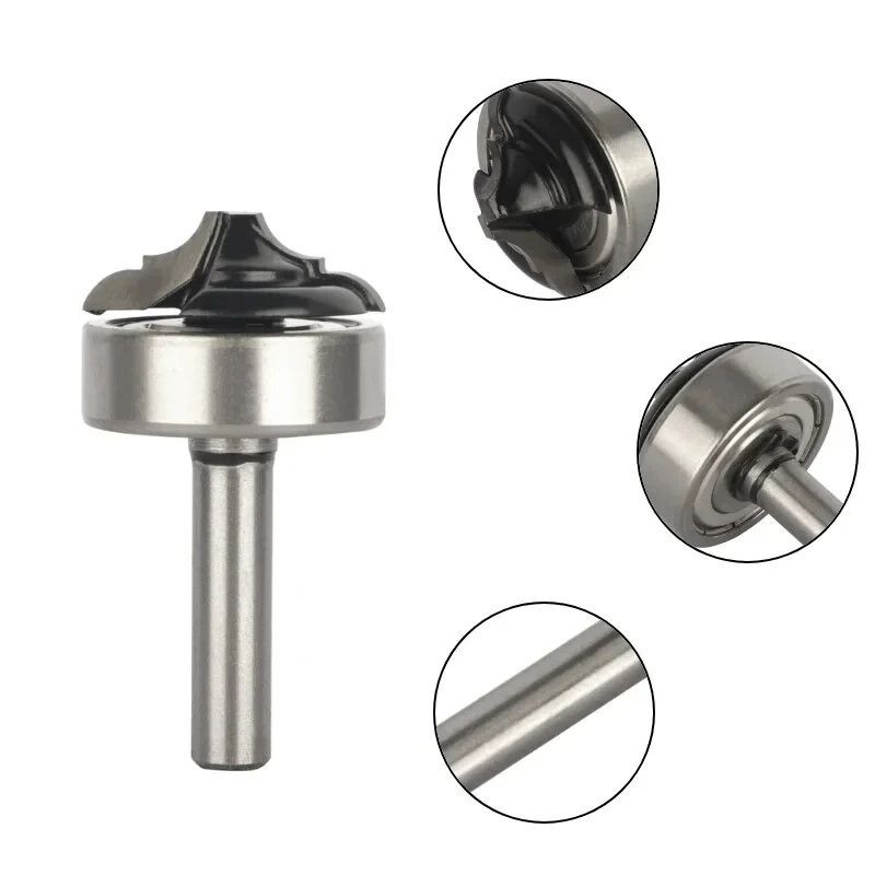 Classical Cabinet Line Knife Router Bit - 8mm Shank with Bottom Bearing - Image 2