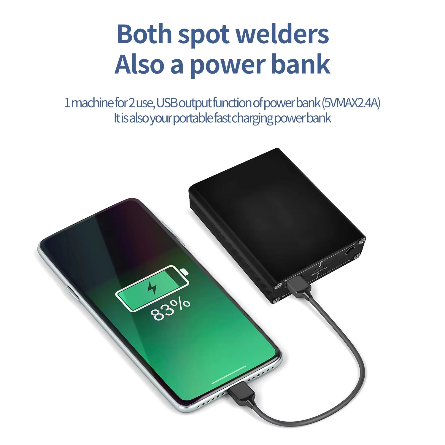DIY Spot Welder Handheld Portable - 18650 Battery Welding Machine with Pen & Nickel Strip - Image 3