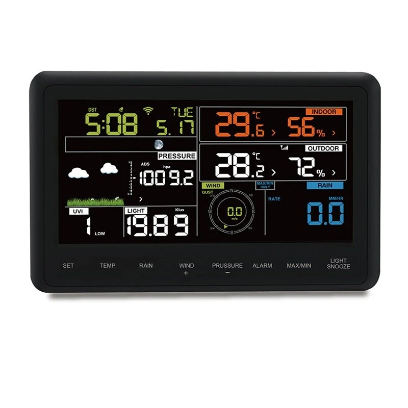 MISOL Wireless Weather Station | WiFi to Wunderground | Solar, Wind, Temp, Rain - Image 2