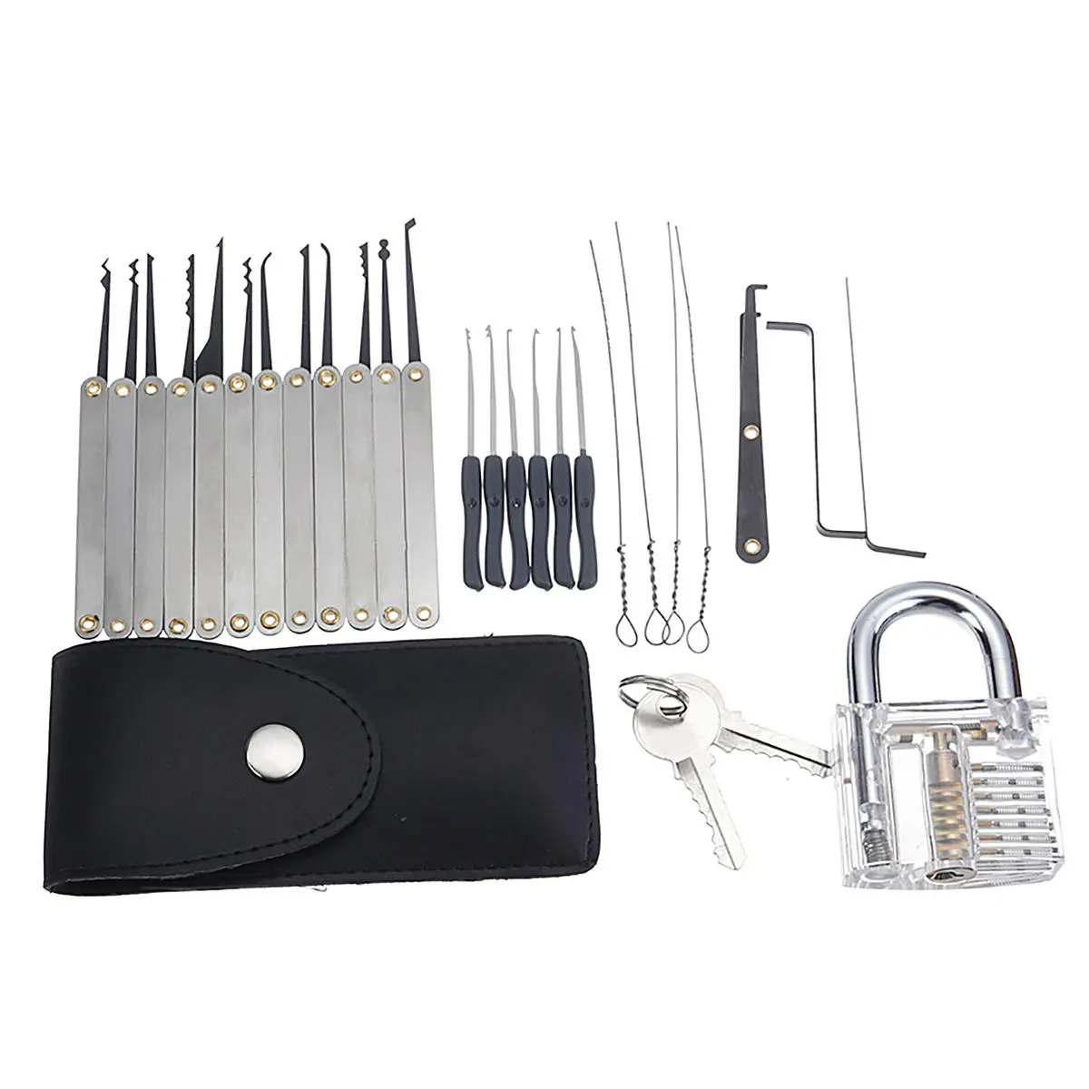 29Pcs Lock Pick Set - Training Unlock Tools & Key Extractor | Skill Set - Image 2
