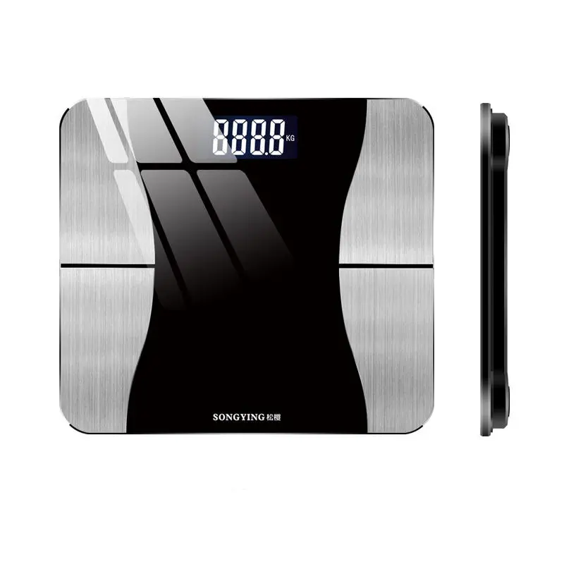 SONGYING Bluetooth Smart Body Fat Scale - USB Rechargeable with APP & LED Display - Image 2
