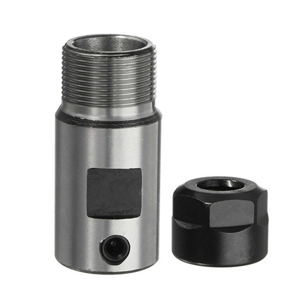 Drillpro ER11 Spring Collet Set - 7Pcs 1-7mm with 5mm Extension Rod - Image 4