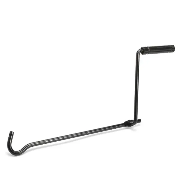 Iron Scissor Jack & Tire Wrench Tool | Car Wheel Lug Crank Handle for Repair - Image 4