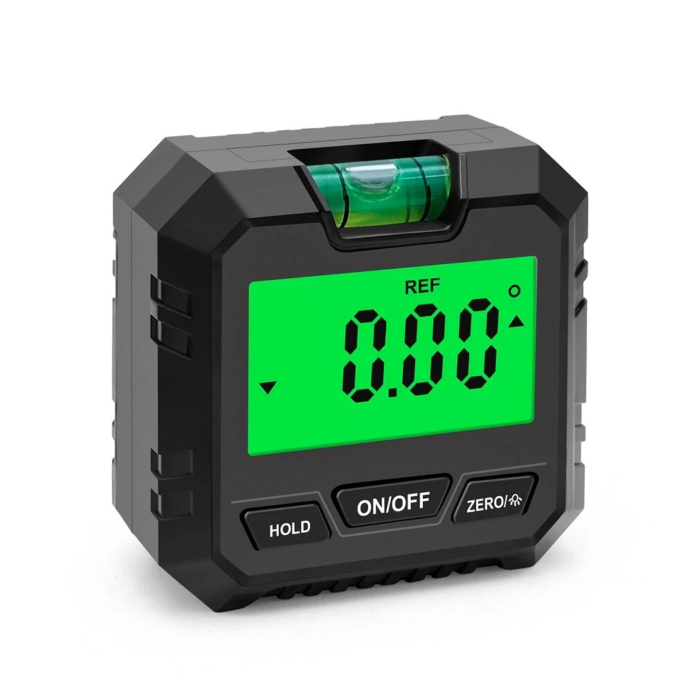 4-in-1 Digital Protractor Inclinometer | 90° LCD Backlight & Magnetic Base Angle Gauge - Image 2