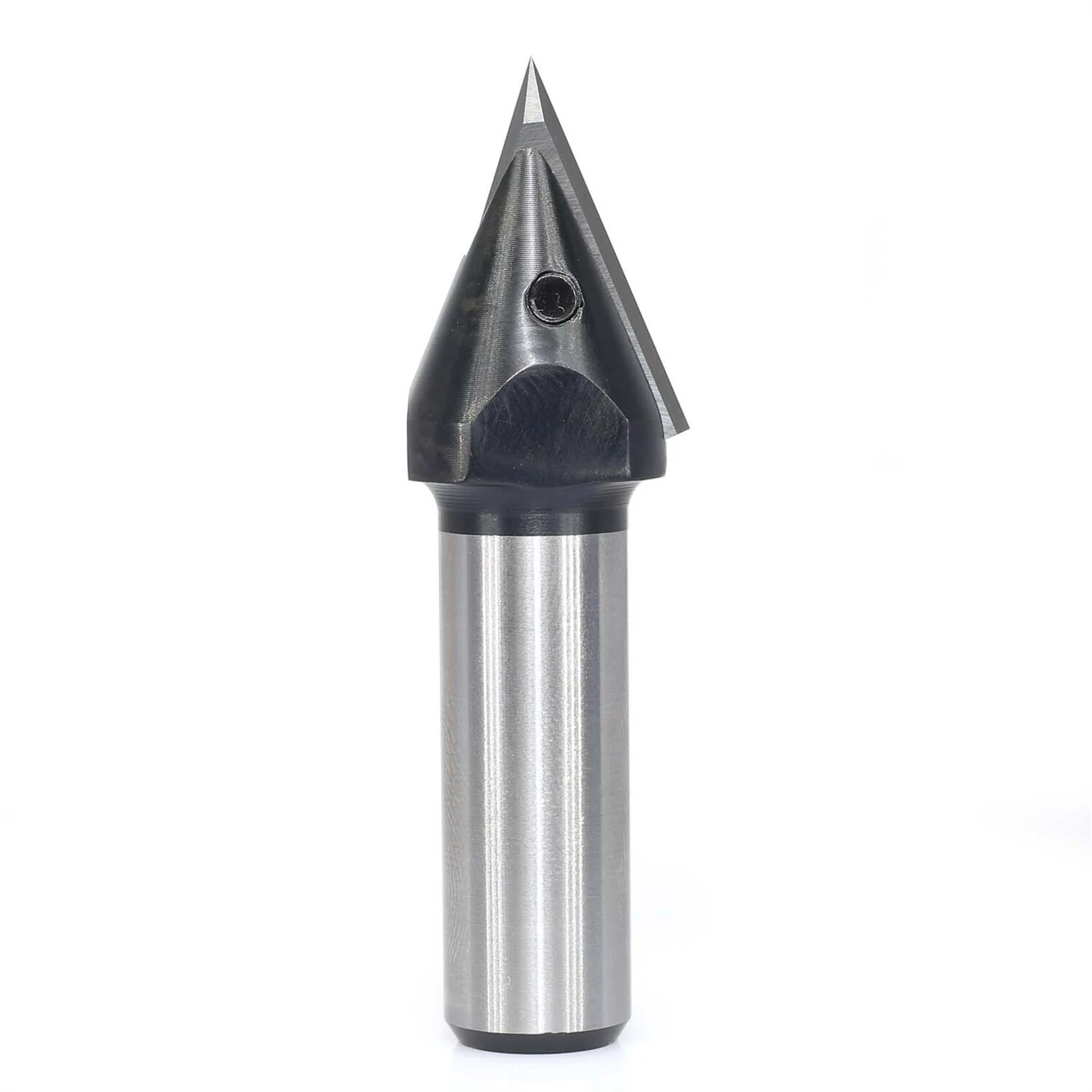 Carbide Insert CNC Router Bit | 45 Degree V-Groove for Woodworking & Engraving - Image 3