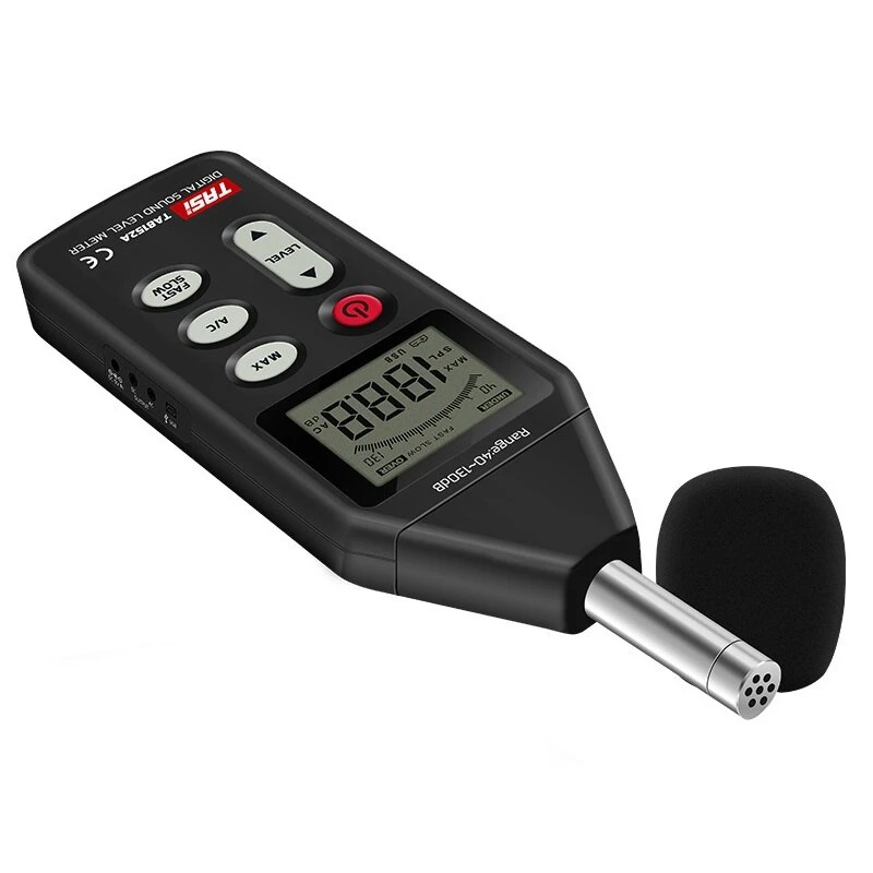 TASI TA8152A Digital Sound Level Meter - 40-130dB Noise Measuring Decibel Monitor - Image 5