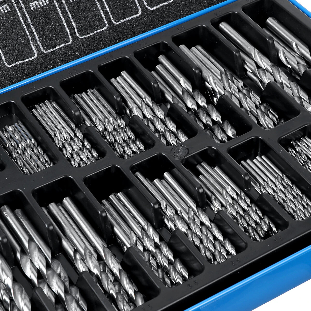 Precision HSS Drill Bit Set 170Pcs | 1mm-10mm Metal Case | Engineering Grade - Image 3