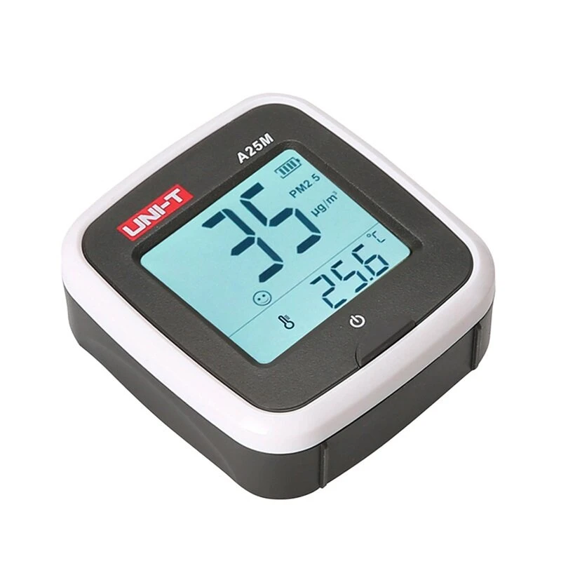 UNI-T A25M PM2.5 Air Quality Monitor - Temperature Meter with LCD Backlight - Image 3