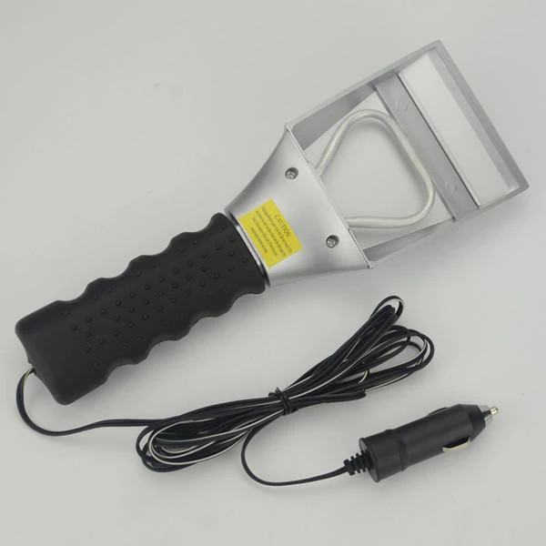 12V Heated Snow Shovel - Dual Use Car Windshield & Garden Scraper - Image 3