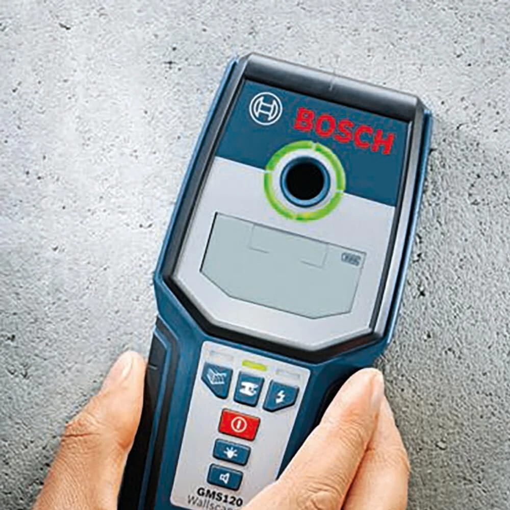 GMS120 Digital Wall Scanner | Multi-Mode Detection for Wood, Metal & Live Wires - Image 3