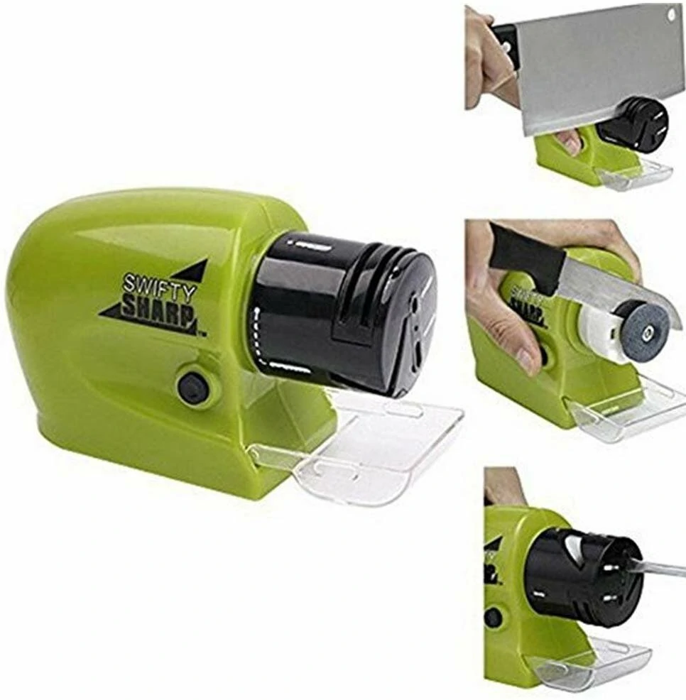 Multifunctional Abrasive Scissors Sharpener - Motorized High-Speed Rotating Tool - Image 5