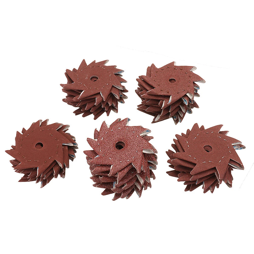 10Pcs Octagonal Sanding Tool - 80 to 320 Grit Double Layer Abrasive Sandpaper - Image 2