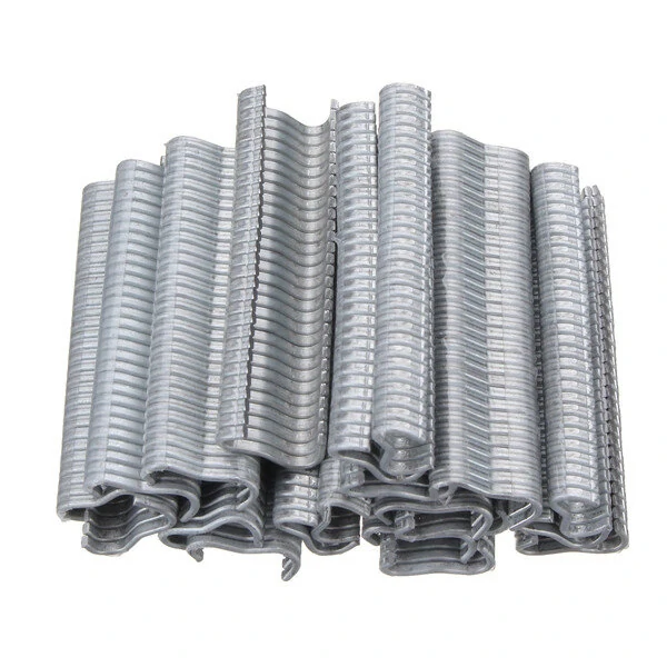 Hog Ring Pliers Kit - 600pcs M Clips & Staples for Wire Mesh Fencing - Image 2