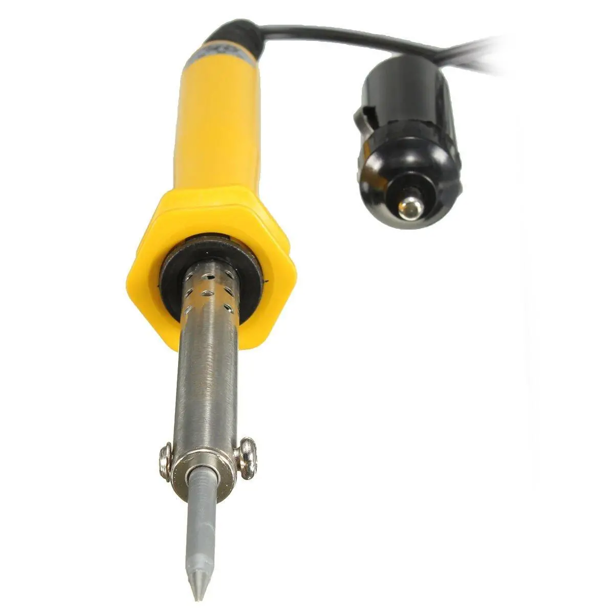 GJ DC 12V 30W Low Voltage Soldering Iron - Bevel Tip with Cigarette Lighter Plug - Image 4