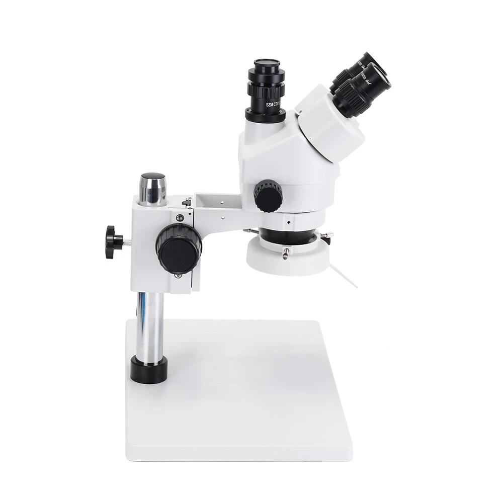 AmScope 7X-90X Trinocular Stereo Zoom Microscope | 48MP Camera & 2X Lens - Image 4