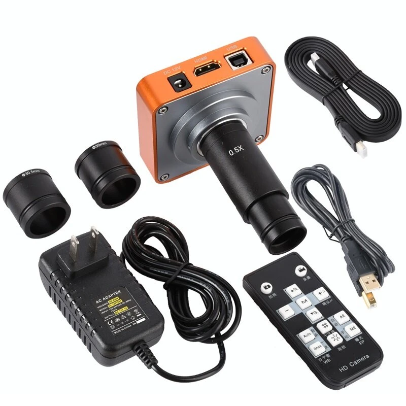 KOPPCE 21MP Microscope Camera - 0.5X Electronic Eyepiece with HDMI & Adapters - Image 5