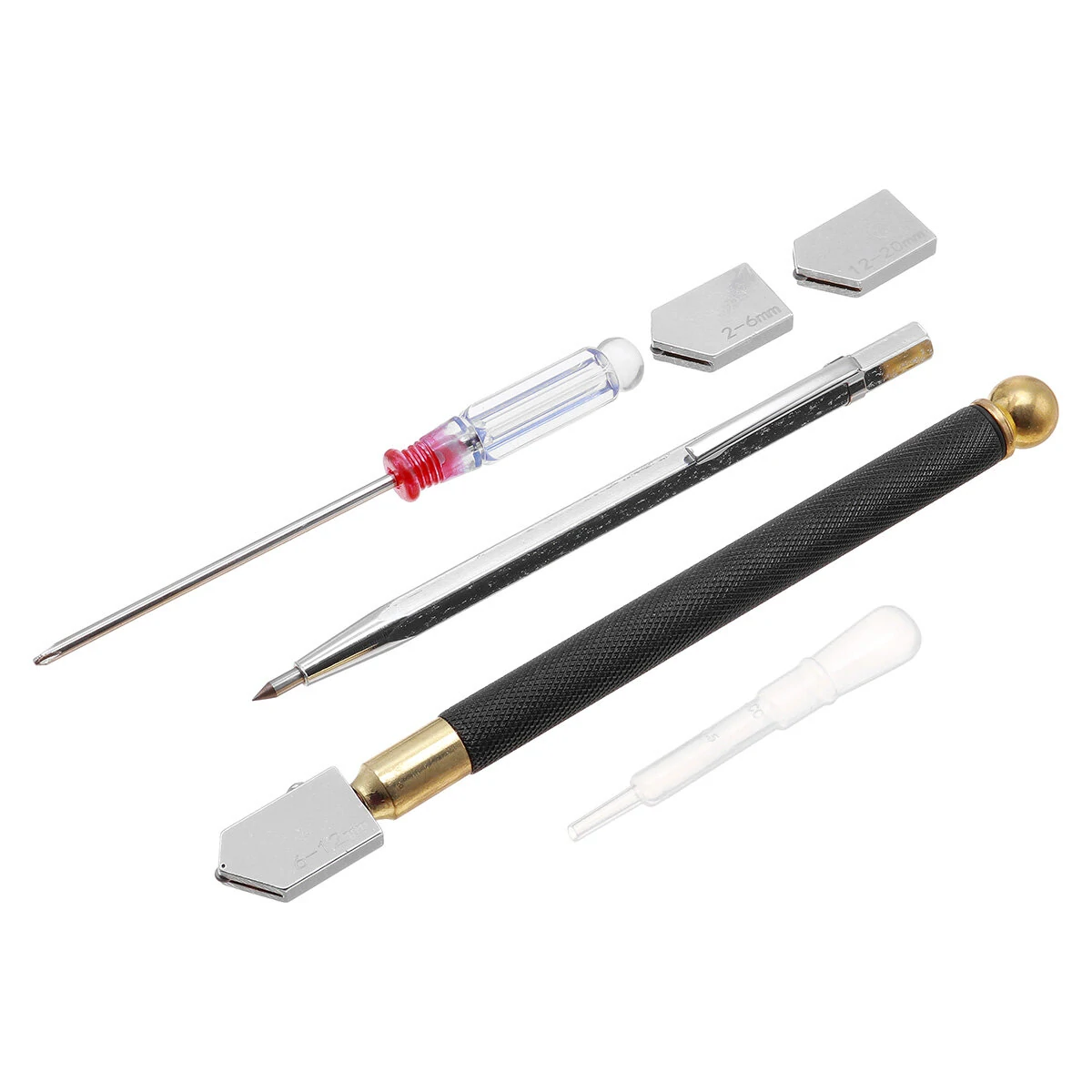 5/6/7PCS Oil-filled Glass Pen Set | Glass Cutting Machine Tool Kit - Image 2