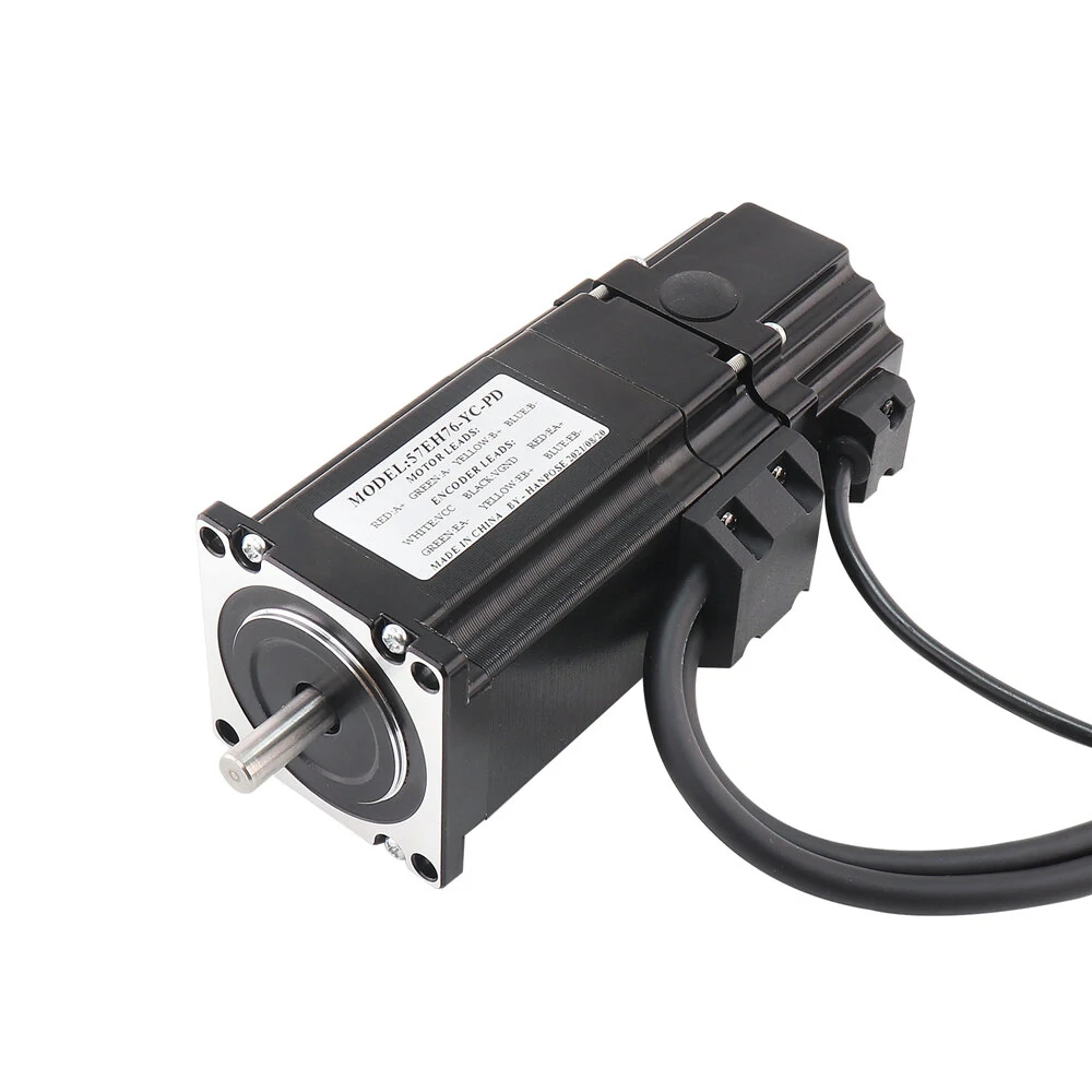 57EH76-YC-PD Closed-loop Stepper Motor | 4.0A 2.2N.m Nema23 with Driver & Brake - Image 4