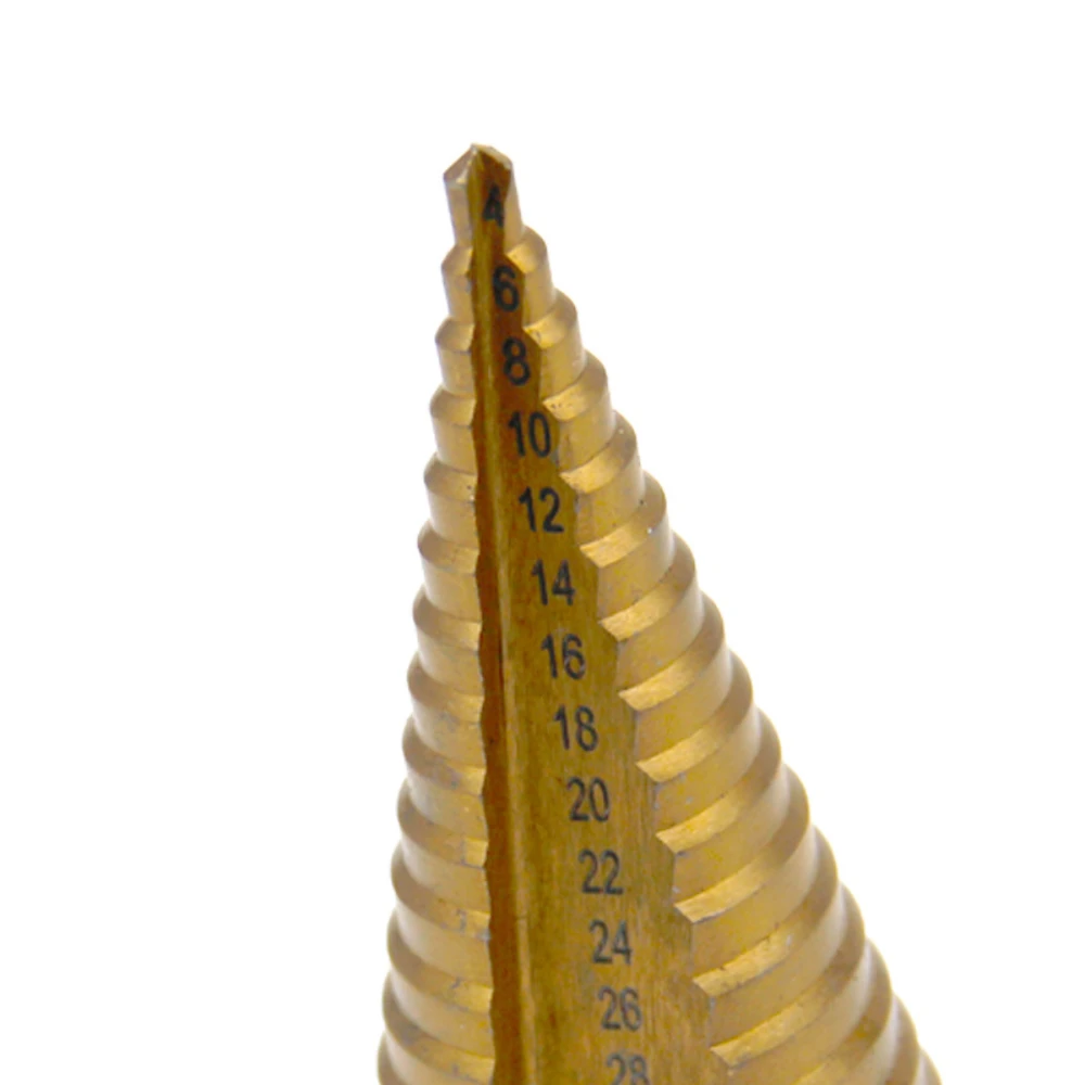 Dremel Titanium Step Drill Bit | HSS Hex Shank 4-40mm for Metal & Wood - Image 5