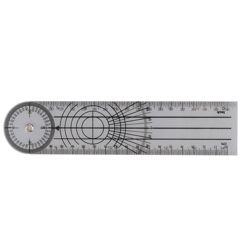 3pcs Professional Goniometer - 360 Degree Multi-Ruler for Spinal Angle - Image 4
