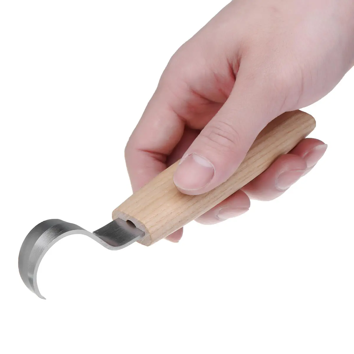 Beaver Craft Wood Carving Kit - 3Pcs Hook Spoon Whittling Tools | Steel - Image 4