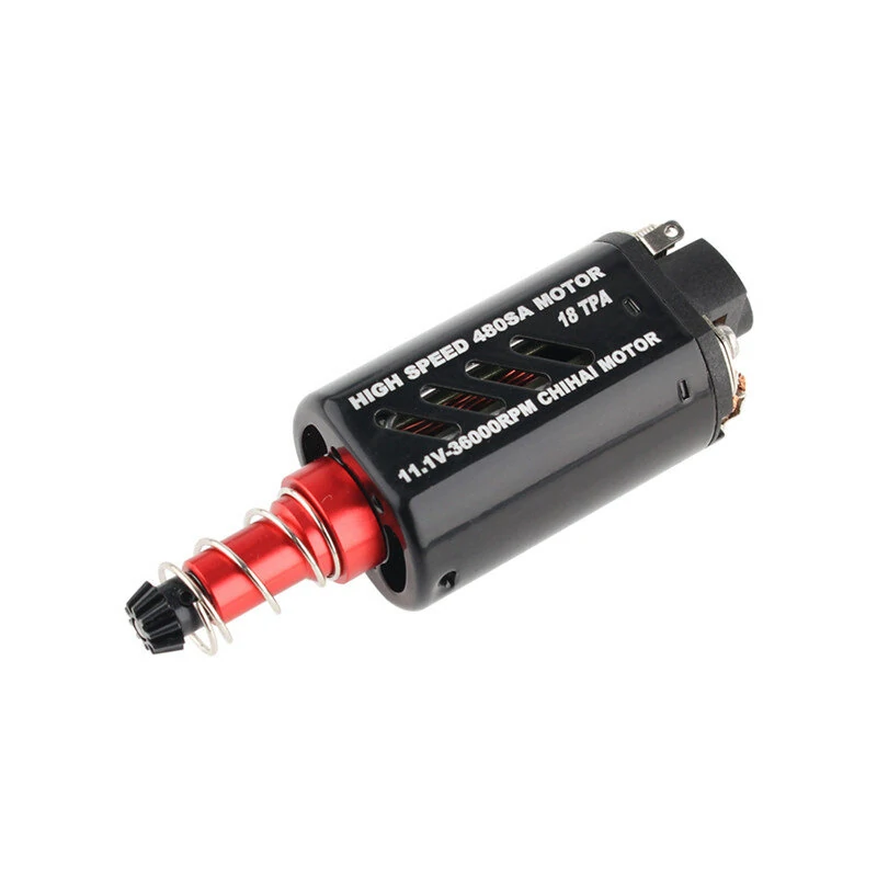 CHIHAI CHF-480SA Airsoft Motor - 138W High Speed 36000RPM | 18TPA For Ver.2 Gearbox - Image 3
