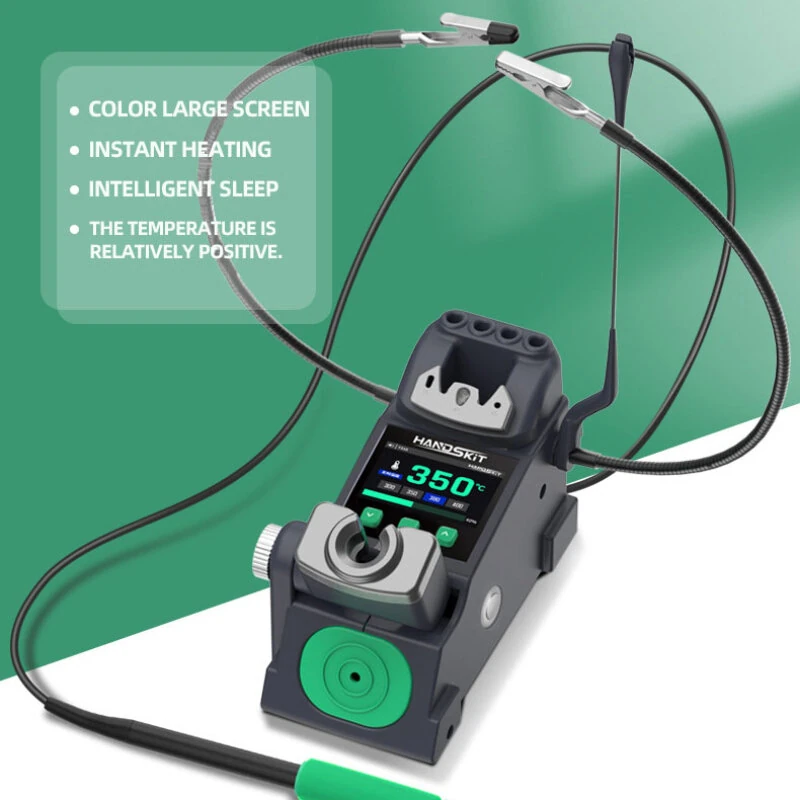 HANDSKIT S5 Portable Welding Station | 100-450°C Adjustable | Rapid Heating & Sleep Function - Image 2