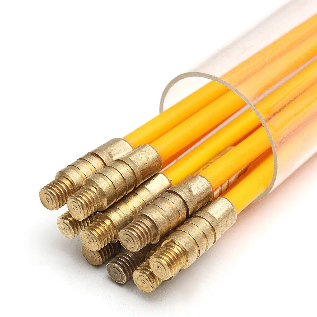 10Pcs 0.45Mx4mm Fiberglass Cable Puller Rod Kit | Electrical Wire Running & Installing - Image 3