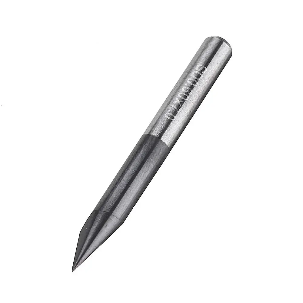 0.1-0.5mm 30° Flat Bottom PCB Drill Bit | TiAlN Coated CNC Engraving Set - Image 4