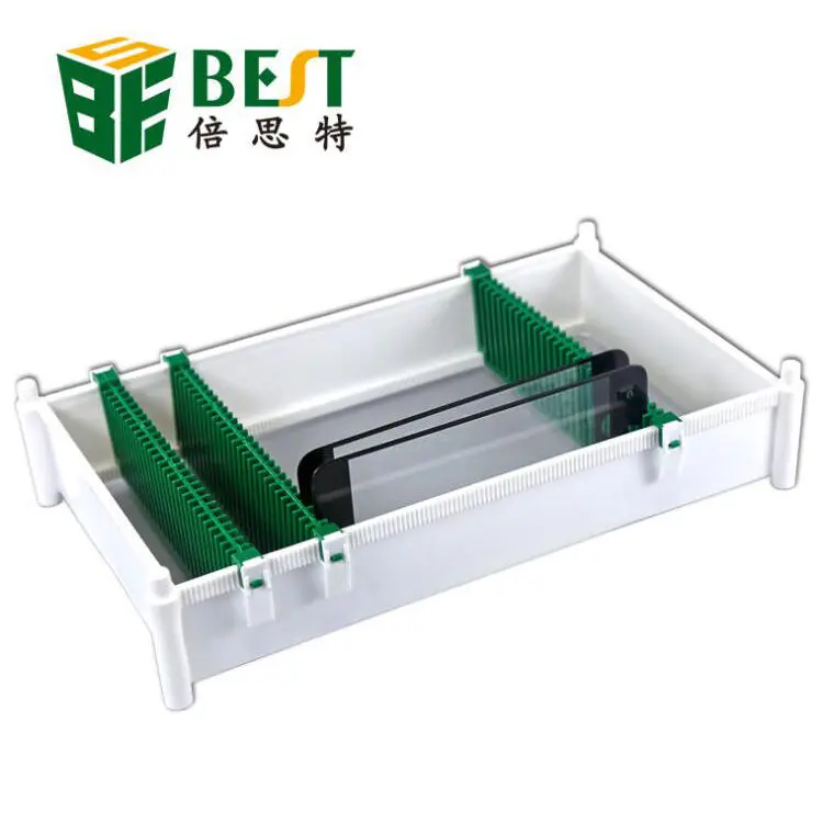 BEST BET-132 Anti-Static PCB Storage Basket | LCD Glass Rack & Card Slot Board Holder - Image 4