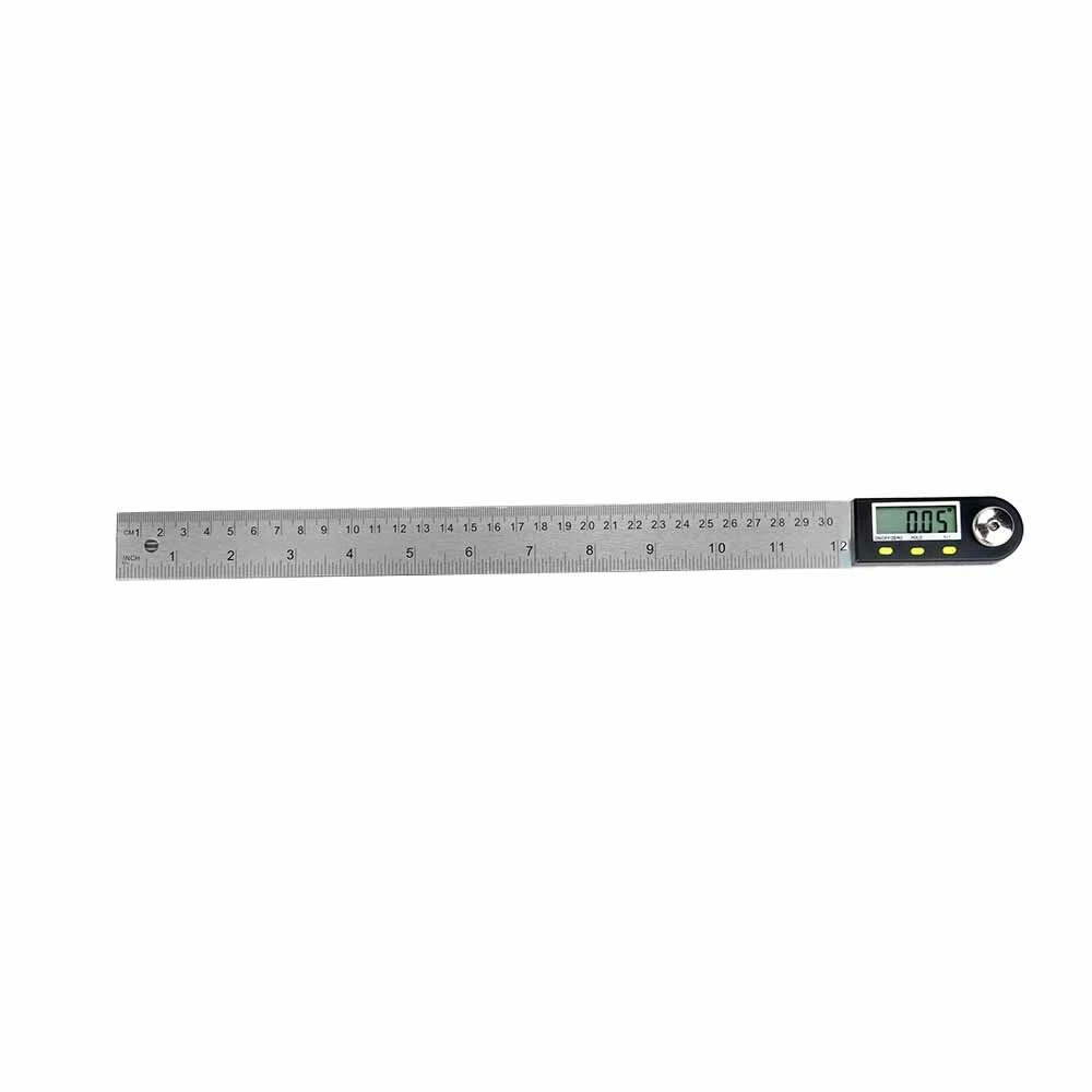 Digital LCD Angle Ruler | 0-500mm Stainless Steel Electronic Goniometer with Hold & Zeroing - Image 3