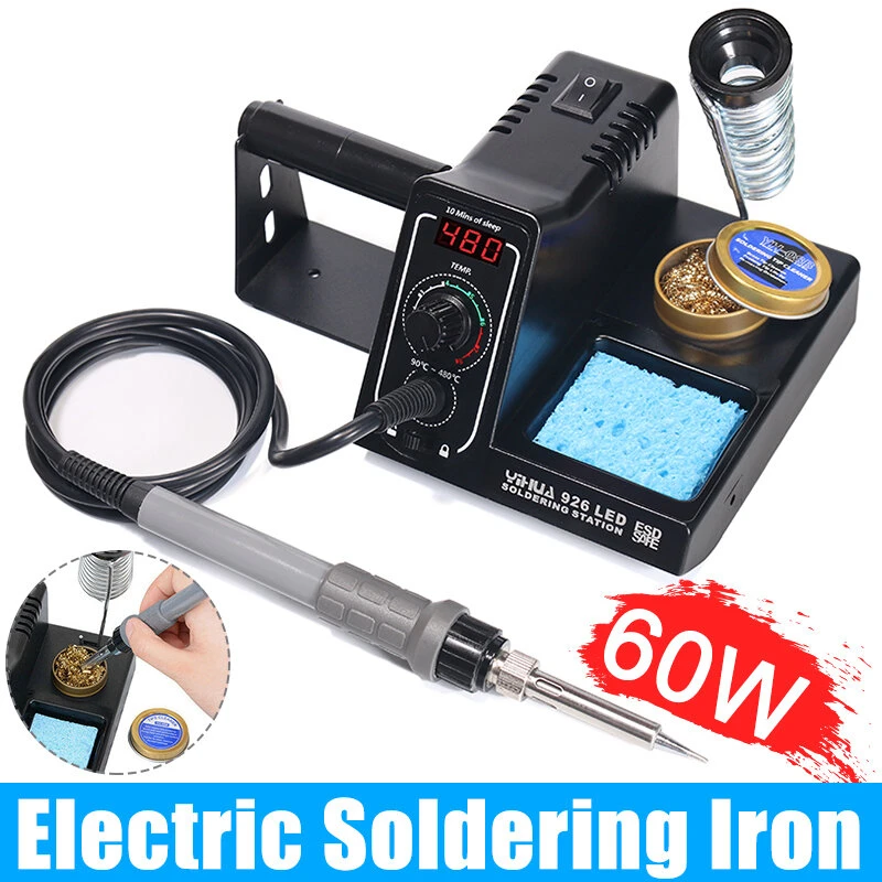 YIHUA 60W Soldering Iron Station - Adjustable Temperature 90-480°C | Solder Rework - Image 4