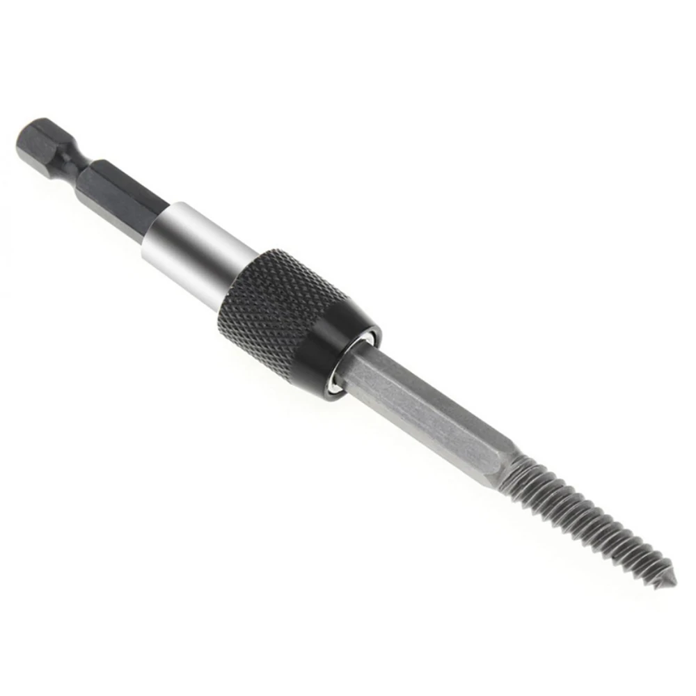 6pcs HSS Screw Extractor Drill Bits | Hex Shank for Broken Bolts & Studs - Image 2