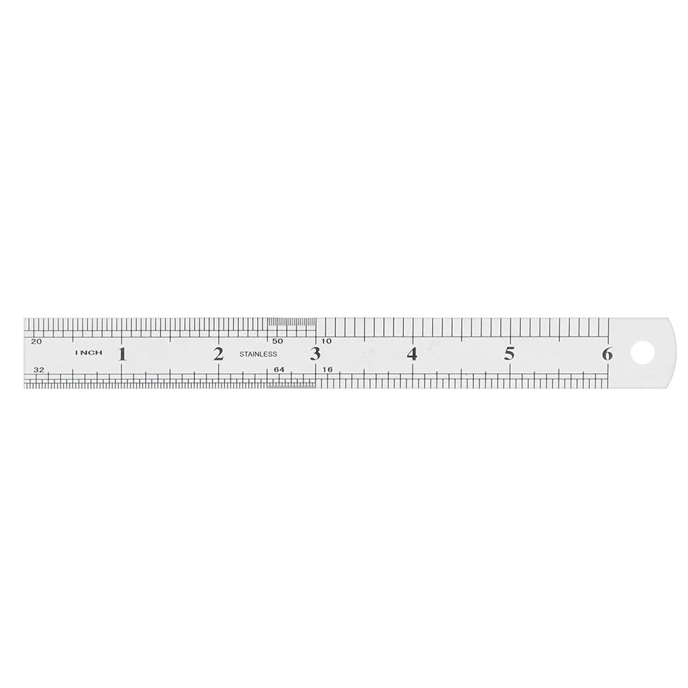 Stainless Steel Ruler 150-1200mm | Metric & Inch Scales | Woodworking Scriber Tool - Image 2
