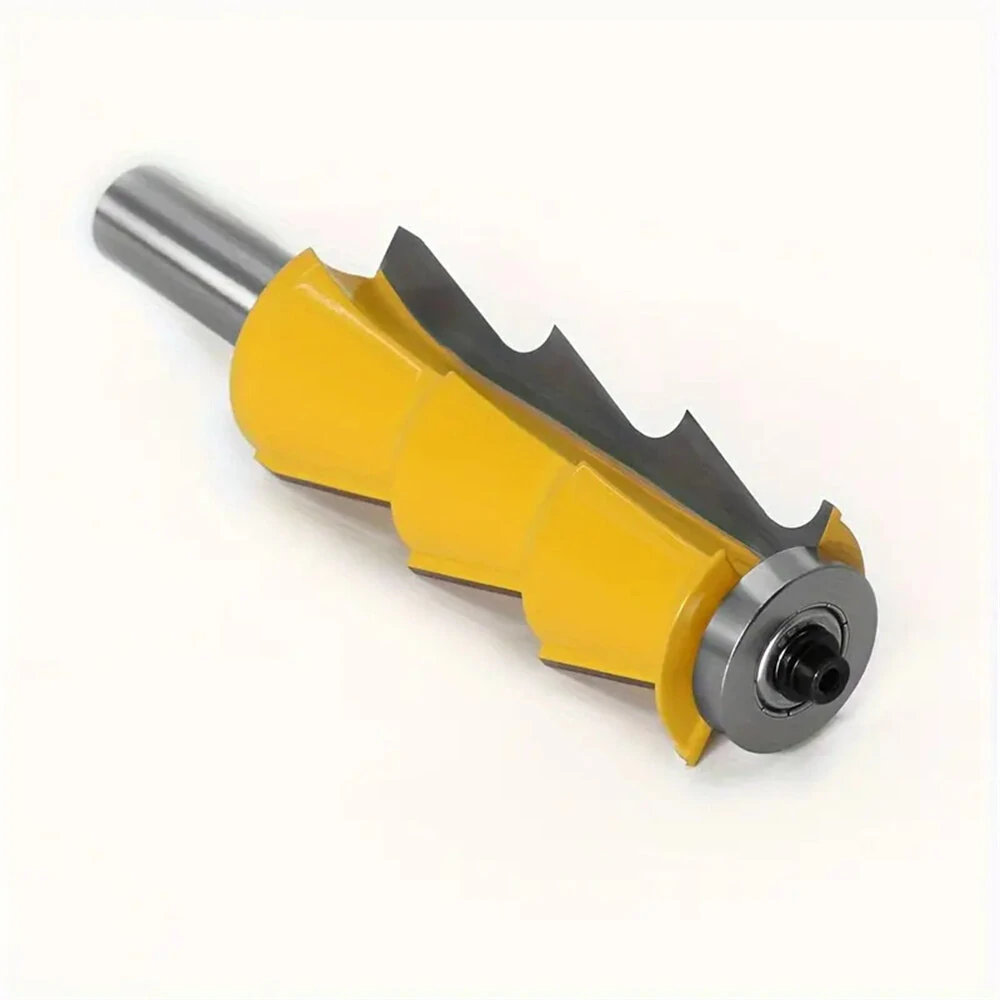 LAVIE 12mm 1/2 Shank Louver Shutter Router Bit | Carbide CNC Woodworking Cutter with Bearing - Image 5