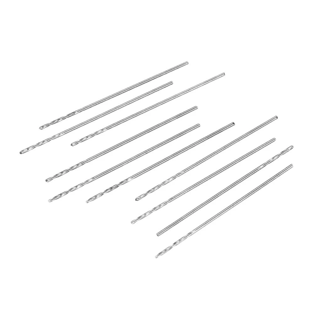 Drillpro 10Pcs HSS Twist Drill Bit Set - 0.4-2.0mm High Speed Steel | Straight Shank - Image 4