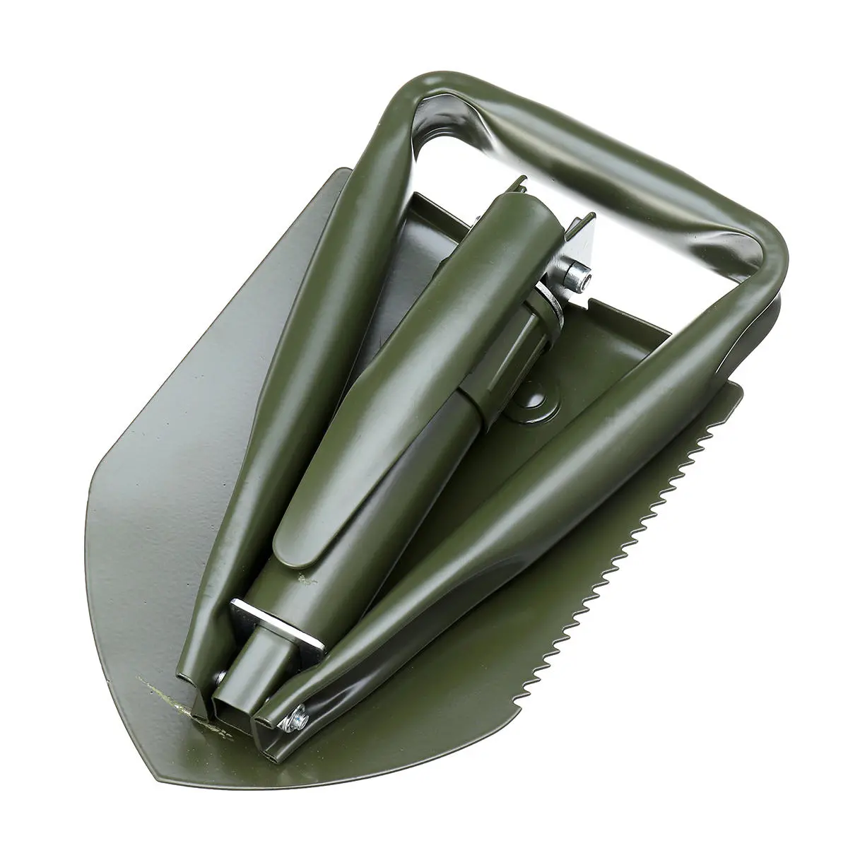 Lightweight Survival Folding Shovel | Multi-Purpose Entrenching Tool for Camping - Image 5