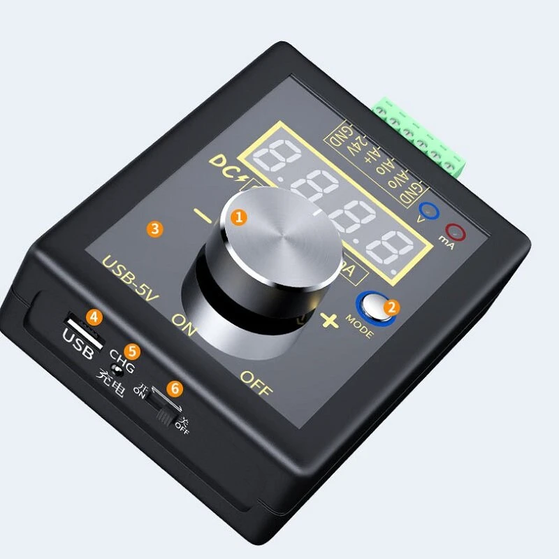 0-10V 4-20mA Digital Signal Generator Transmitter | Professional Electronic Measuring Instrument - Image 2
