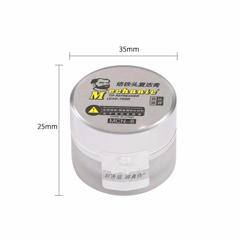MECHANIC MCN-8 Soldering Iron Tip Cleaner Paste | Oxide Removal & Repair Tool - Image 3