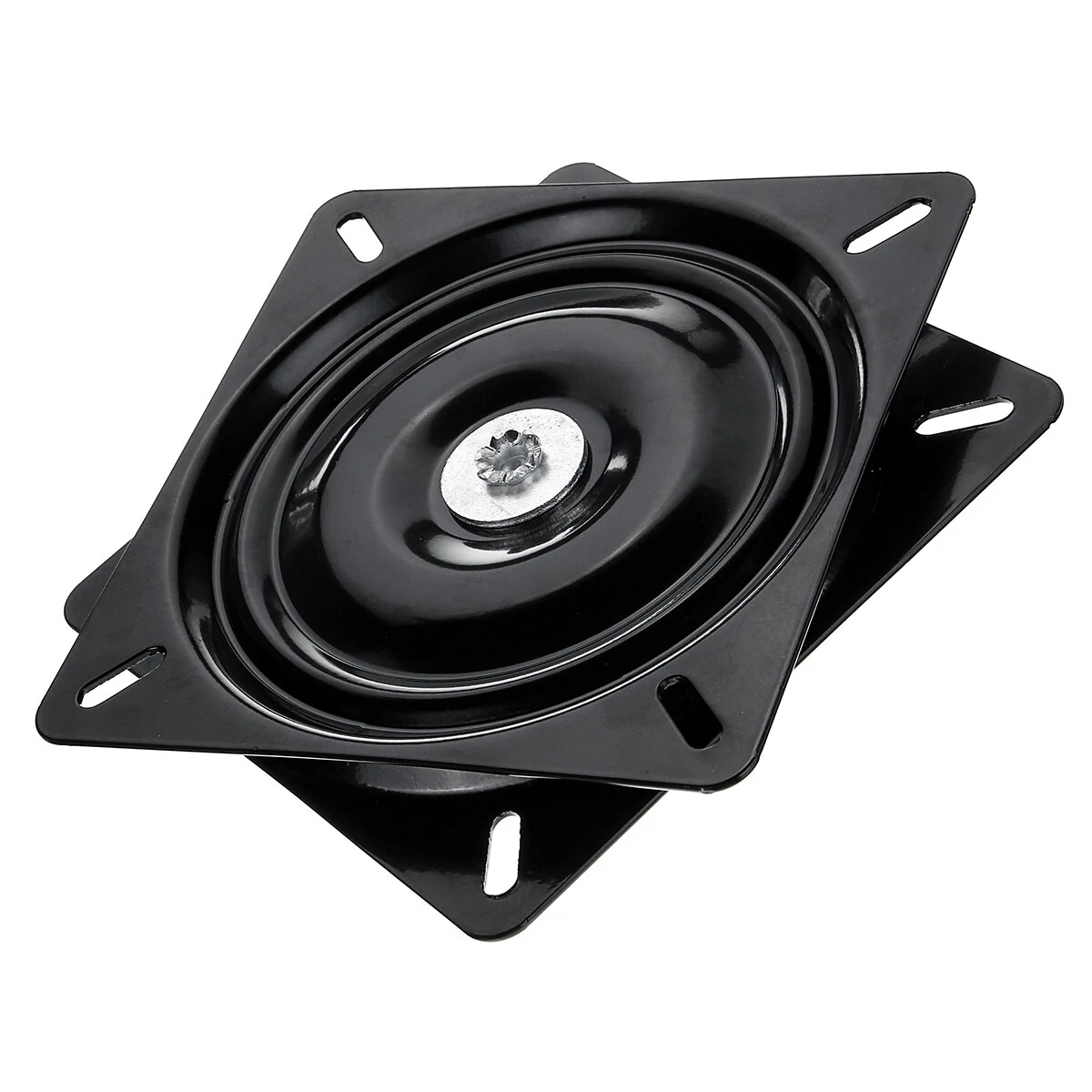 7 Inch Bar Stool Swivel Plate Replacement - 360 Degree Rotation Square Mechanism - Image 5