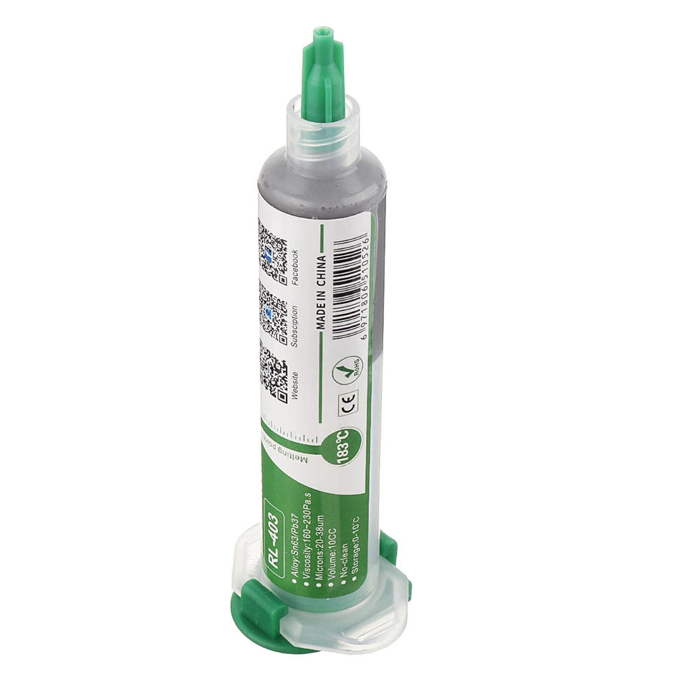 RELIFE RL-403 No-Clean Solder Paste | Sn63/Pb67 20-38um for BGA Rework - Image 4