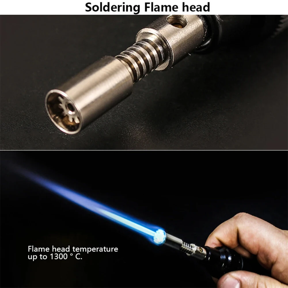 14-in-1 Wireless Butane Soldering Kit | Adjustable 1300° Flame & 450° Temp | 45 Min Runtime for DIY & Auto Repair - Image 3