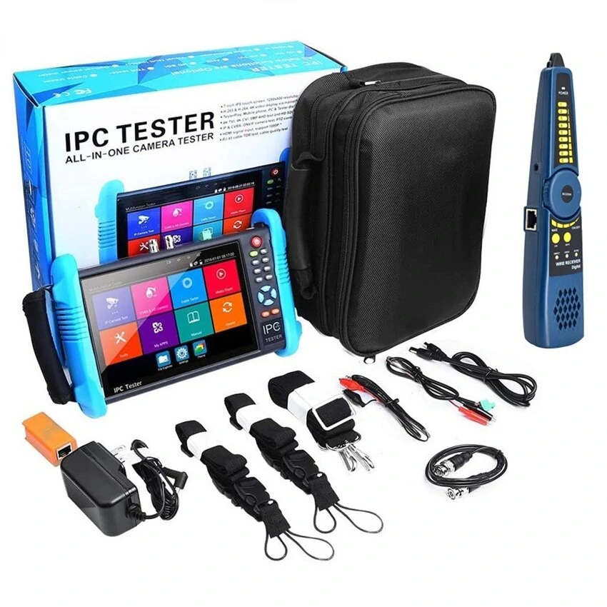 IPC-9800CADHS Plus+ 4K CCTV Tester - 7-Inch Screen | IPC & Poe Video Surveillance - Image 4
