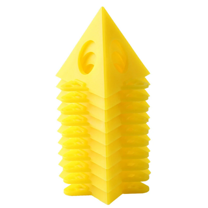 10pcs Pyramid Stands Set - Triangle Paint Pad Feet for Woodworking & Carpenter Accessories - Image 2