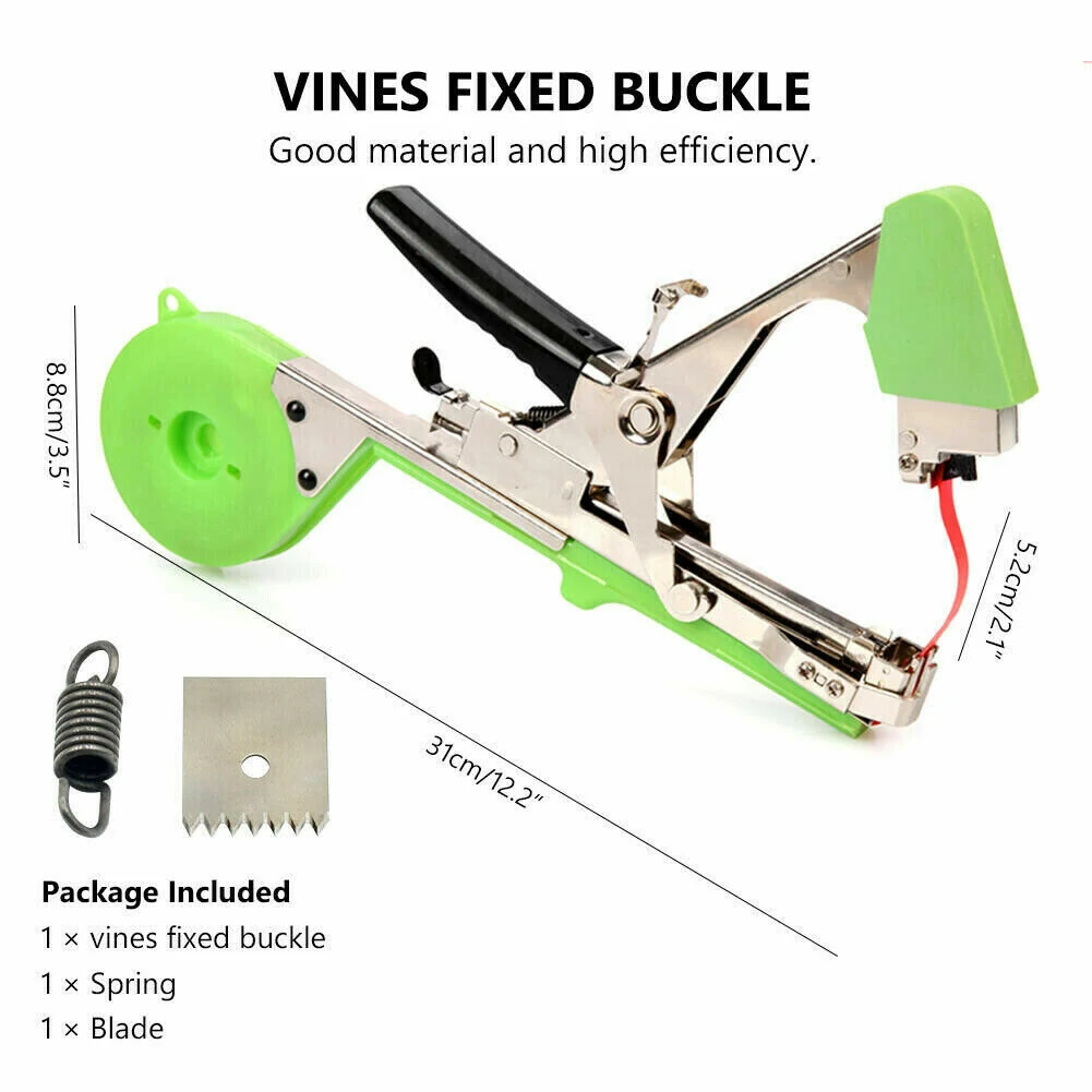 Garden Garter Plant Tape Tool | Handheld Branch Tying & Binding Machine for Vegetables - Image 4