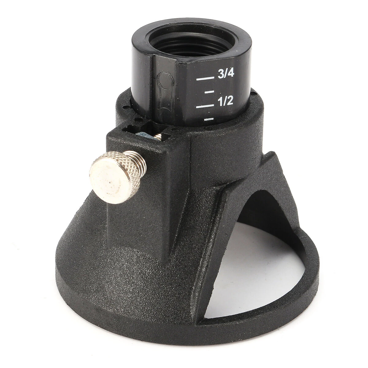 Rotary Tool Cutting Guide | Depth Control Multipurpose Mini Drill Accessory - Image 3